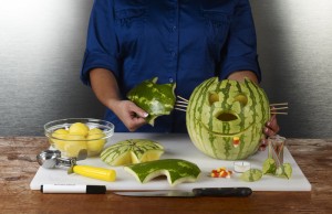 Watermelon Jack-O-Melon