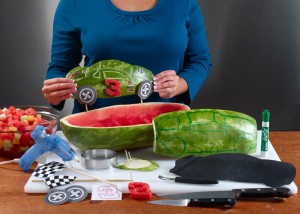 Watermelon NASCAR® Race Car