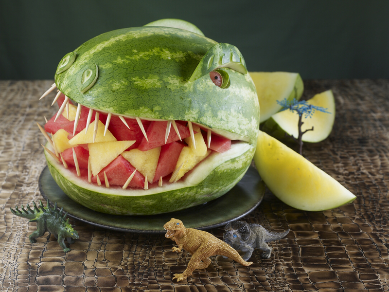 Watermelon T-Rex Dinosaur